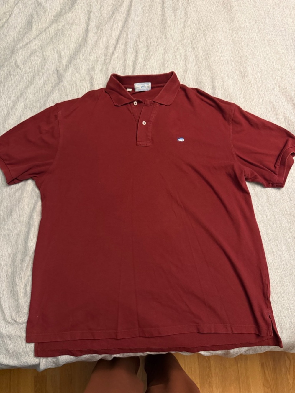 Southern Tide Red Skipjack Polo Shirt Men’s XXL
